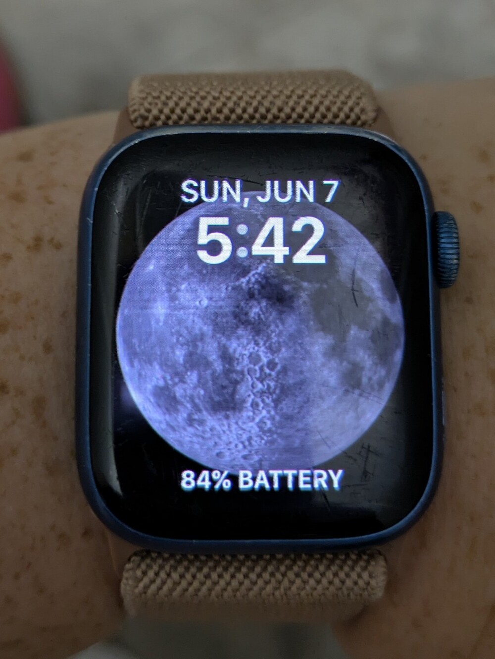 Apple Watch series 7 Blue